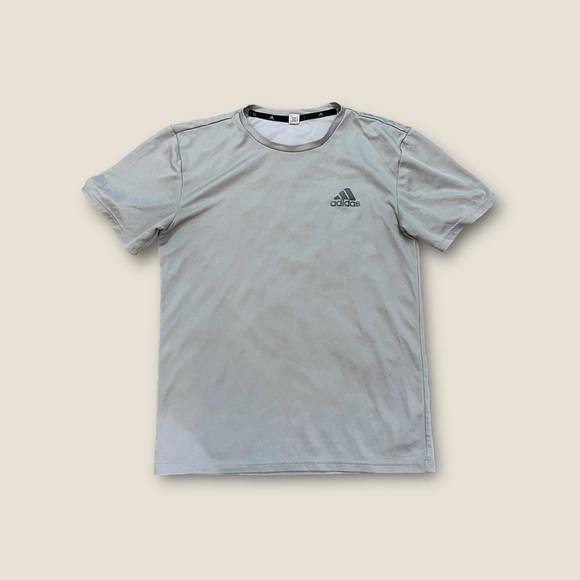 Adidas Terrex Essentials Tech Short Sleeve Tee Silver - Picture 2 of 6